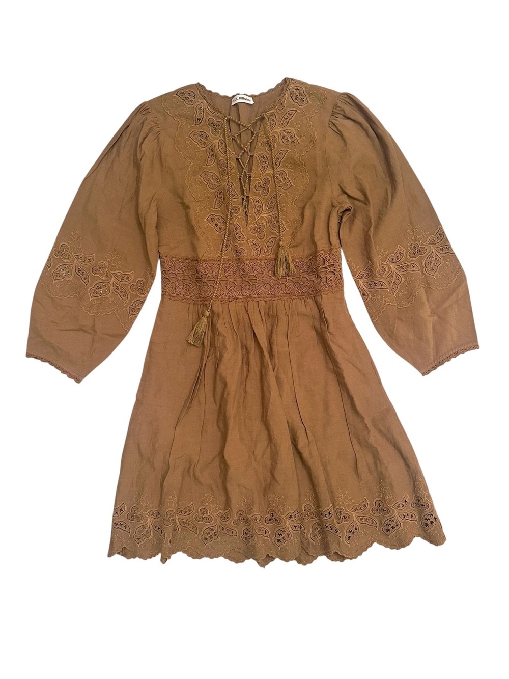 Ulla Johnson Ailey Dress in Bronze size 0